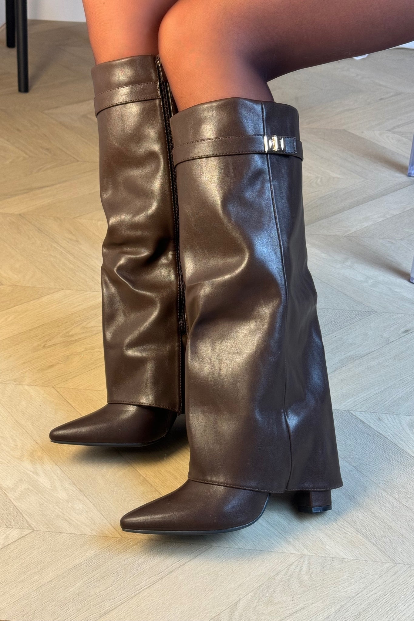 BOTTES LAORA - MARRON