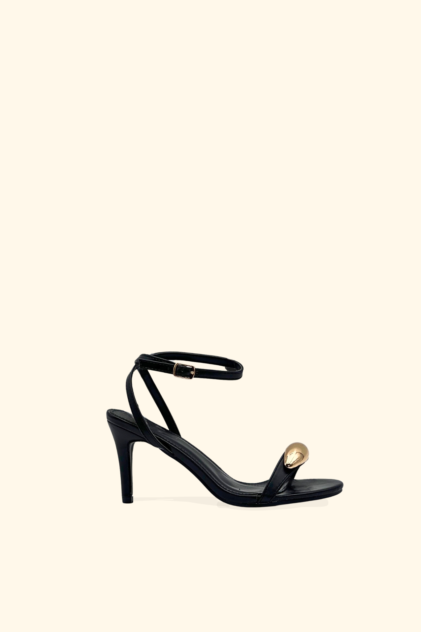 SANDALES À TALONS RAFAELA - Black