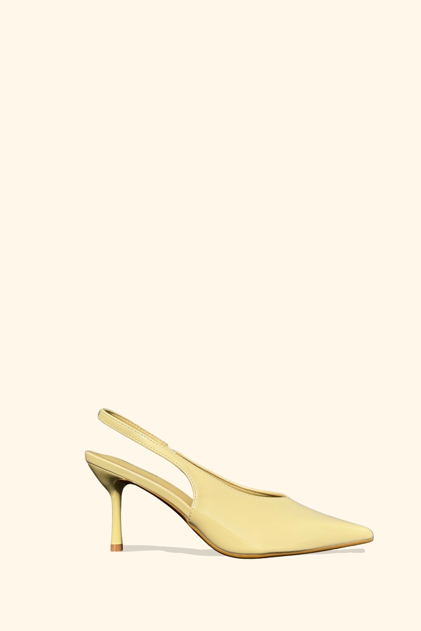 ESCARPINS ZAVIA - BUTTER YELLOW