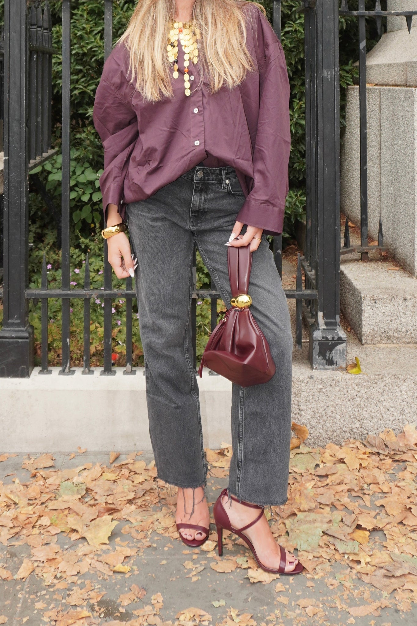 SANDALES À TALONS ELMA - WINE