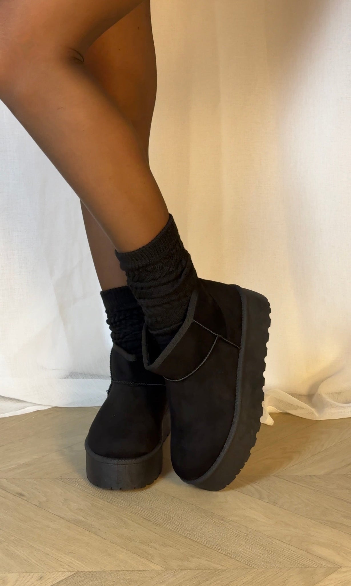 BOTTINES ROMY - NOIR